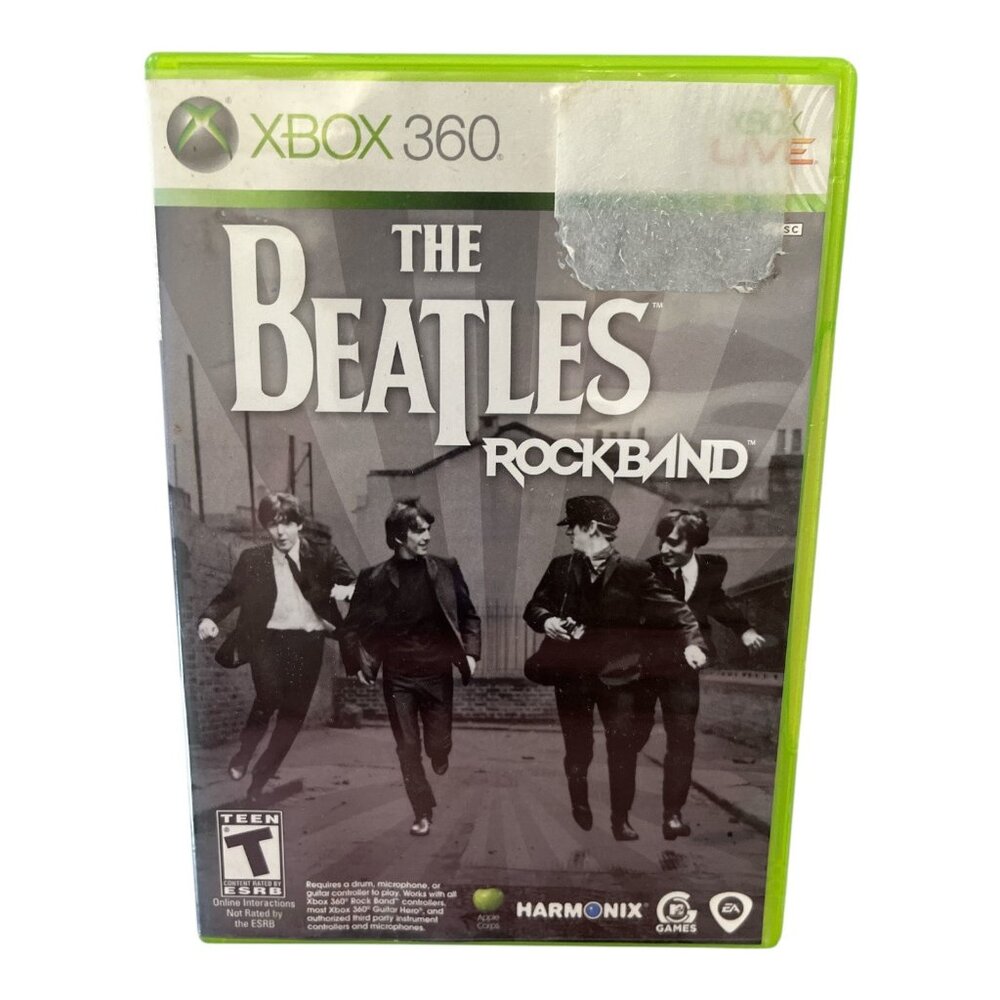 The Beatles: Rock Band Xbox 360 Music Game Complete in Case Harmonix EA